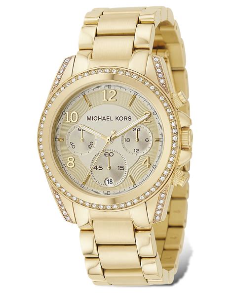 michael kors gold watches|michael kors small gold watch.